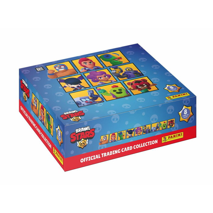 Panini Caja Brawl Stars TC con 18 fundas y 144 cartas Panini Caja Brawl Stars TC con 18 fundas y 144 cartas