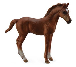 Collecta Potro Castaño De Pie 88671 - Caballo - M