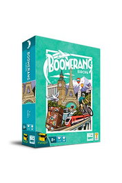 Sd games Juego de Mesa Boomerang Europa para 2-4 Jugadores a Partir de 8 Años, Duración 30 Minutos, Mecánica de Selección y Pase de Cartas, PEGI 8