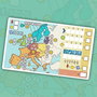 Sd games Boomerang Europa Juego de Mesa de Estrategia Familiar de Viaje por Europa - Selección y Pase de Cartas, Jugadores 2 a 4, PEGI 8