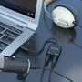 Aisens Conversor USB-C a 2x Jack 3.5 mm Negro