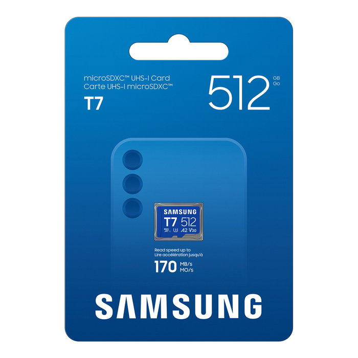 Samsung MB-MB512T/WW MicroSDXC T7 de 512 GB