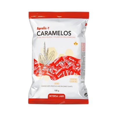 INTERSA Caramelos Aprolis con Relleno de Propóleo y Plantas Aromáticas