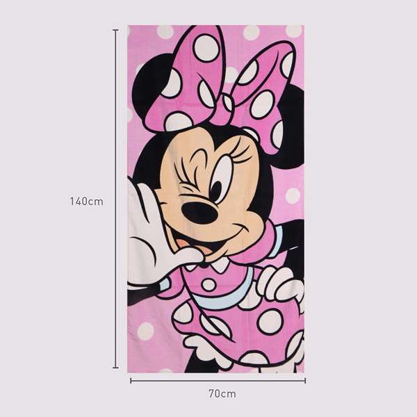 Cerdá Toalla Algodón Minnie 70x140x1 cm