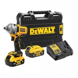 DEWALT Llave de impacto XR 18V DCF891P2T-QW con 2 baterías de 5 Ah