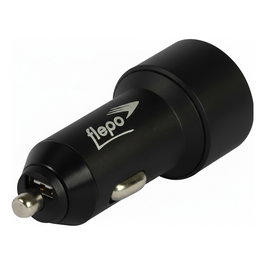 Flepo Netzteil KFZ Cargador Coche 2 Puertos 12V-24V 4A Quick Charge 3.0