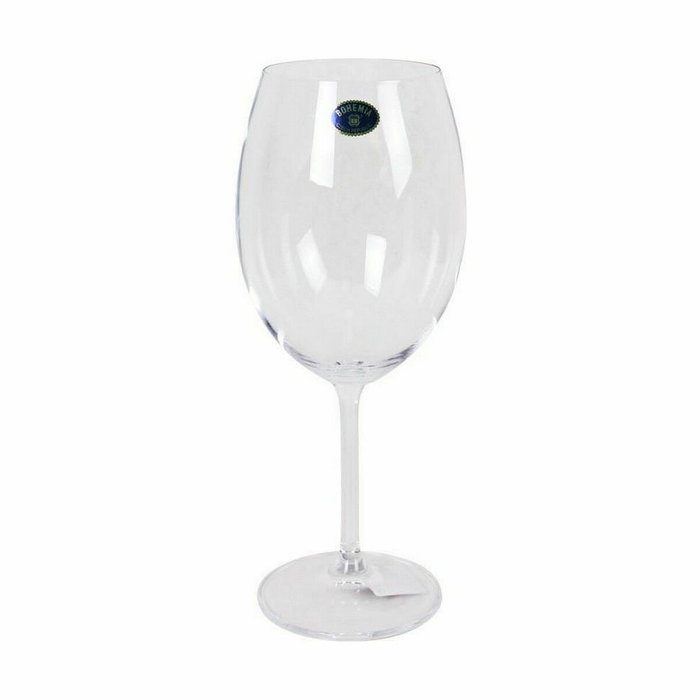 Set de copas de vino Bohemia Crystal Clara 580 ml Vino 6 Piezas (4 Unidades)