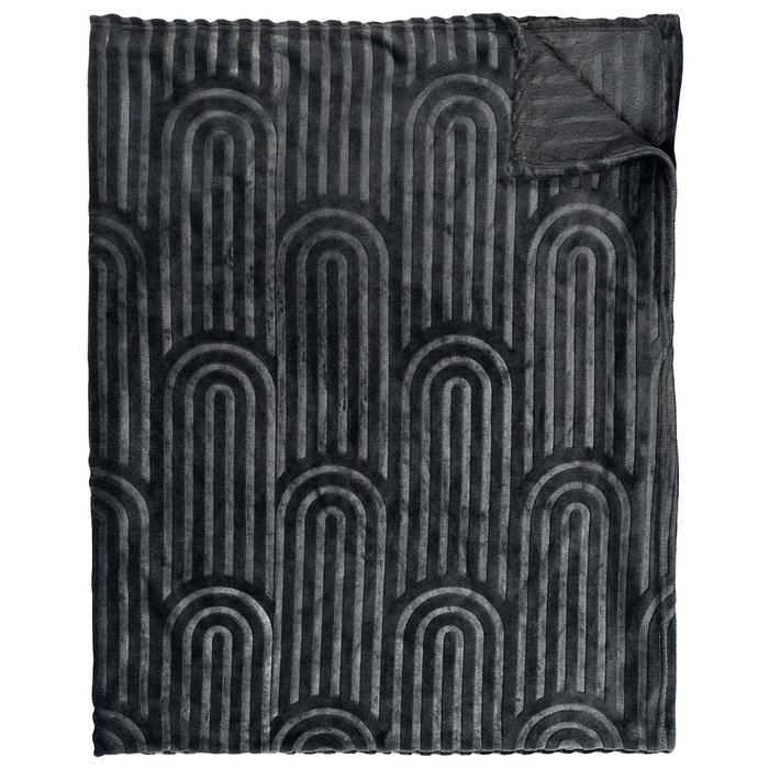 Home Deco Factory Manta Plaid Deco Arco 120x150 Colección Lounge Colores Surtidos