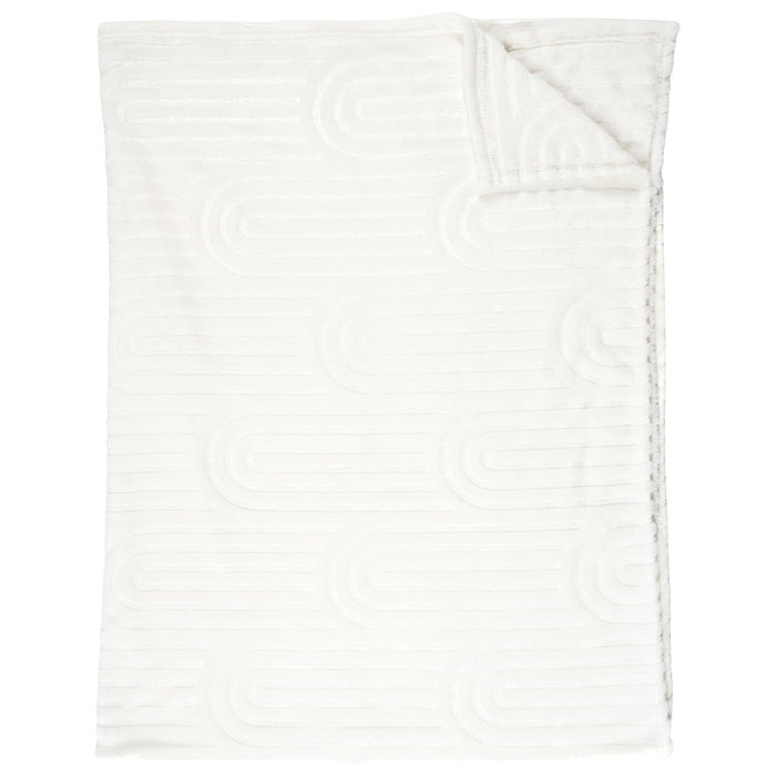 Home Deco Factory Manta Plaid Deco Arco 120x150 Colección Lounge Colores Surtidos
