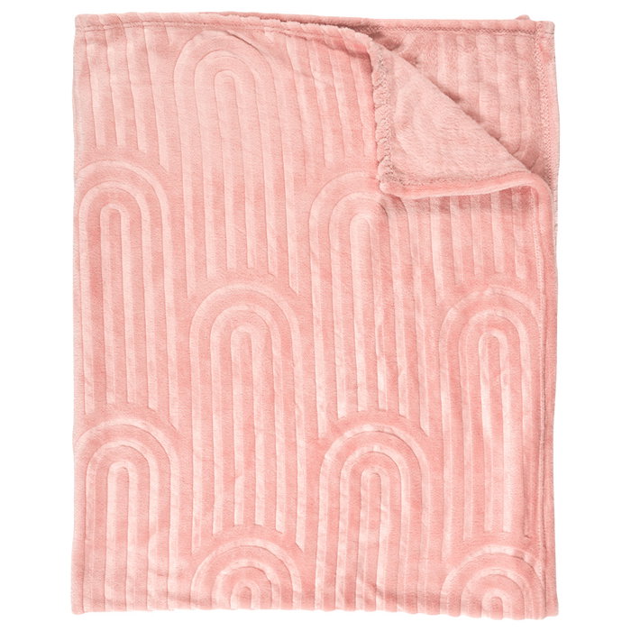 Home Deco Factory Manta Plaid Deco Arco 120x150 Colección Lounge Colores Surtidos