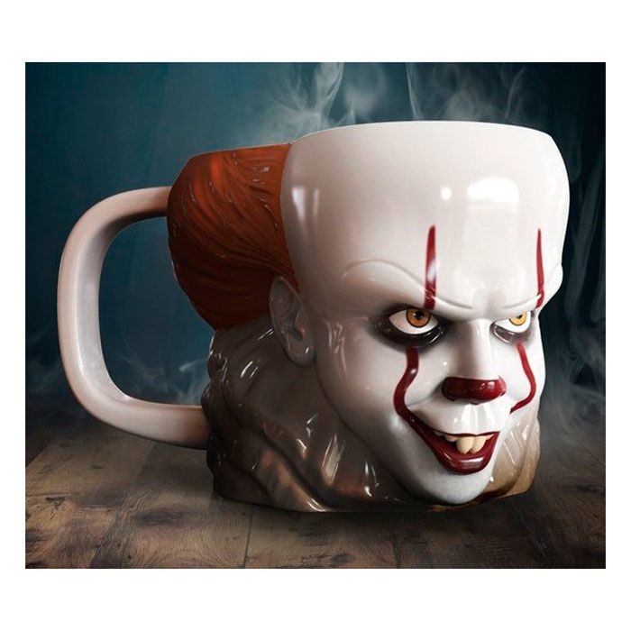 PALADONE Taza 3D IT Pennywise - Taza coleccionable con forma del payaso Pennywise