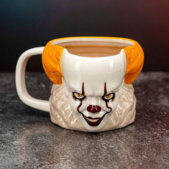 PALADONE Taza 3D IT Pennywise - Taza coleccionable con forma del payaso Pennywise