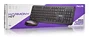 NGS Harmony Kit Combo de Teclado y Ratón Inalámbrico Español Negro