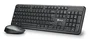NGS Harmony Kit Combo de Teclado y Ratón Inalámbrico Español Negro