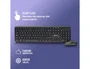 NGS Harmony Kit Teclado y Ratón Inalámbrico Español Negro