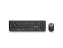 NGS Harmony Kit Teclado y Ratón Inalámbrico Español Negro