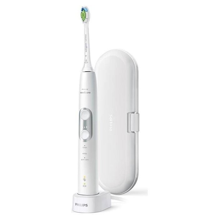 Philips Sonicare ProtectiveClean 6100 HX6877/28 Cepillo dental eléctrico sónico, blanco