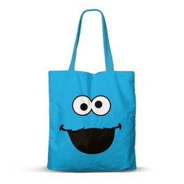Karactermania Bolsa Shopping Monstruo de las Galletas Azul
