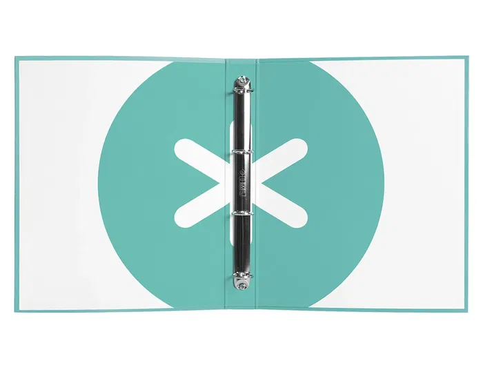 Antartik Carpeta de Anillas A4 Forrada 4 Anillas 25 mm Redondas Color Menta Antartik Carpeta de Anillas A4 Forrada 4 Anillas 25 mm Redondas Color Menta