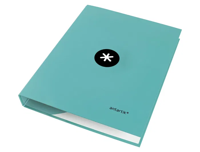 Antartik Carpeta de Anillas A4 Forrada 4 Anillas 25 mm Redondas Color Menta Antartik Carpeta de Anillas A4 Forrada 4 Anillas 25 mm Redondas Color Menta