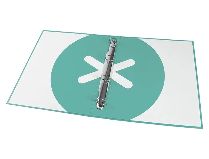 Antartik Carpeta de Anillas A4 Forrada 4 Anillas 25 mm Redondas Color Menta Antartik Carpeta de Anillas A4 Forrada 4 Anillas 25 mm Redondas Color Menta