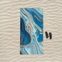 Mijölnir Toalla de Playa Azul 60% Algodón 40% Poliéster 75 x 150 cm