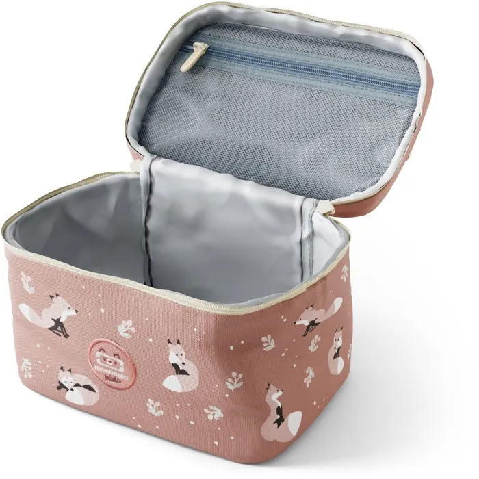 Monbento AACBE64665 - Bolsa Térmica para el Almuerzo Nevera Infantil Frosty Fox de 5 Litros