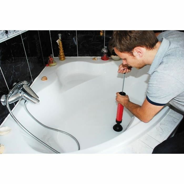 Desatascador Rothenberger ROPOMPE I Negro Rojo Plástico Desatascador Rothenberger ROPOMPE I Negro Rojo Plástico