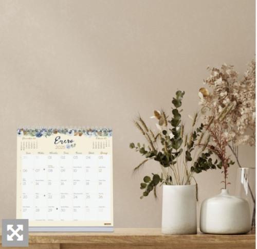 Finocam Calendario De Sobremesa Para Escribir S-190x190 mm Design 2025
