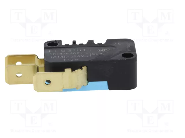 CROUZET Microconmutador SNAP ACTION 16A/250VAC SPDT sin palanca