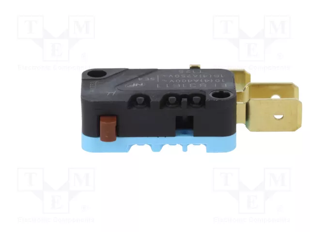 CROUZET Microconmutador SNAP ACTION 16A/250VAC SPDT sin palanca