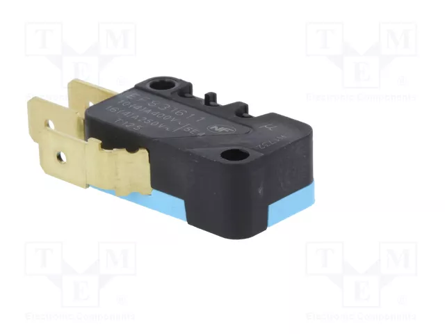 CROUZET Microconmutador SNAP ACTION 16A/250VAC SPDT sin palanca