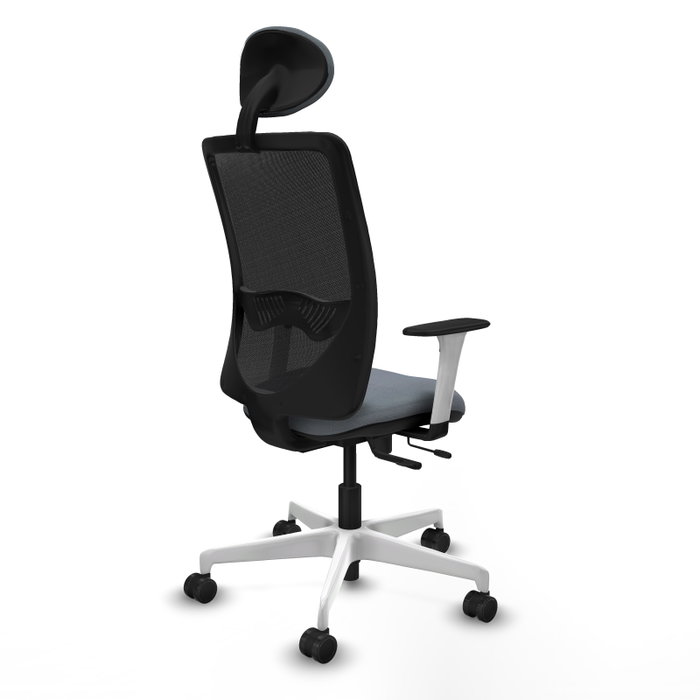 PIQUERAS Y CRESPO Silla de oficina Zulema con mecanismo Sincro/Traslack, Gris y Negro PIQUERAS Y CRESPO Silla de oficina Zulema con mecanismo Sincro/Traslack, Gris y Negro