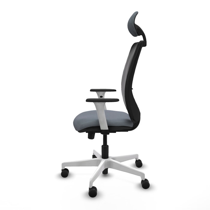 PIQUERAS Y CRESPO Silla de oficina Zulema con mecanismo Sincro/Traslack, Gris y Negro PIQUERAS Y CRESPO Silla de oficina Zulema con mecanismo Sincro/Traslack, Gris y Negro