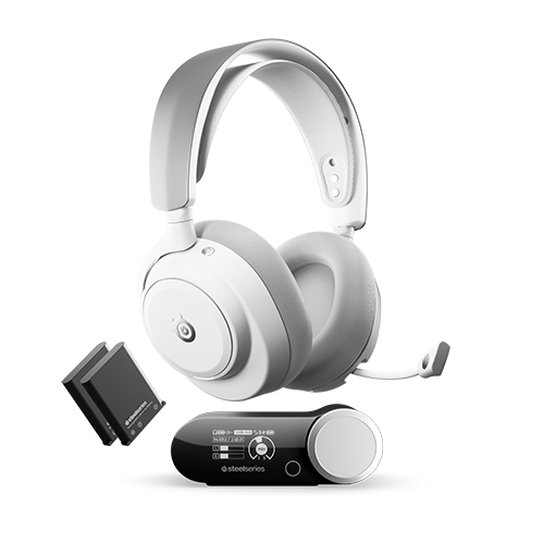 SteelSeries Arctis Nova Pro Omni Auriculares Gaming Inalámbricos WH - 61727
