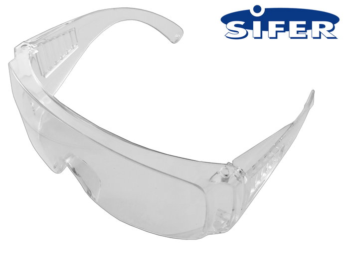 SIFER Gafas de Seguridad Panorámica Policarbonato Incolora SHS2006 SIFER Gafas de Seguridad Panorámica Policarbonato Incolora SHS2006