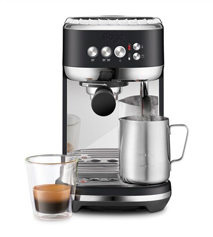 Sage SES500BTR4EEU1 Cafetera Bambino™ Plus Trufa Negra, Tecnología ThermoJet, Control PID, Texturizado Automático de Leche