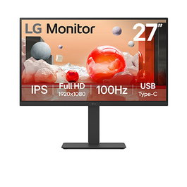 LG Monitor Profesional 27BA560-T 27 pulg IPS Full HD 100 Hz Negro