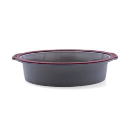 Molde Tarta Redondo Silicona Reforzado Scarlet Quid 25,7x26,8x5,8 cm (12 Unidades)