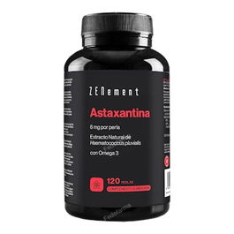 ZENEMENT Astaxantina con Omega 3, 50 mg, 120 Perlas