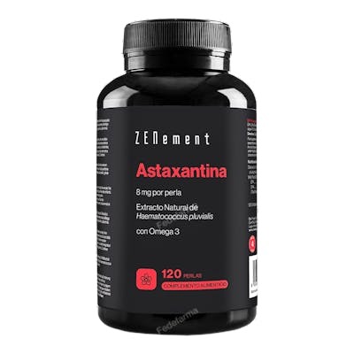 ZENEMENT Astaxantina con Omega 3, 50 mg, 120 Perlas ZENEMENT Astaxantina con Omega 3, 50 mg, 120 Perlas