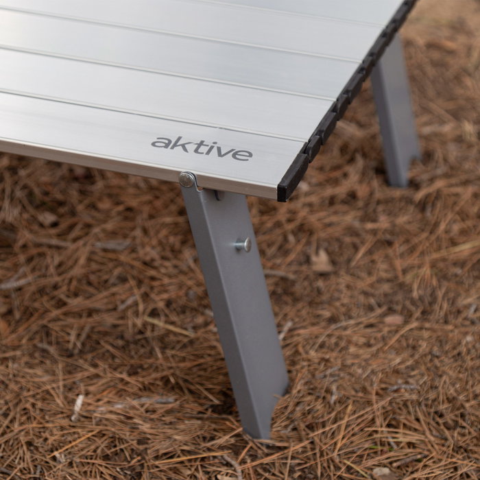 Aktive Mesa de camping plegable de aluminio 55x41x20 cm Aktive Mesa de camping plegable de aluminio 55x41x20 cm