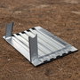 Aktive Mesa de camping plegable de aluminio 55x41x20 cm