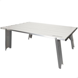 Aktive Mesa de camping plegable de aluminio 55x41x20 cm