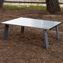 Aktive Mesa de camping plegable de aluminio 55x41x20 cm