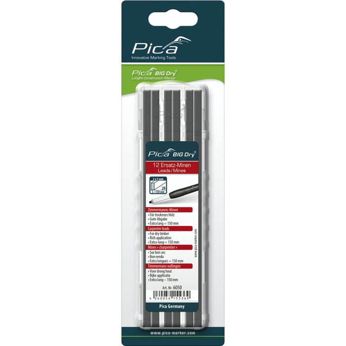 Pica Pica BIG DRY Refills Carpenter 2H - SB Pica Pica BIG DRY Refills Carpenter 2H - SB