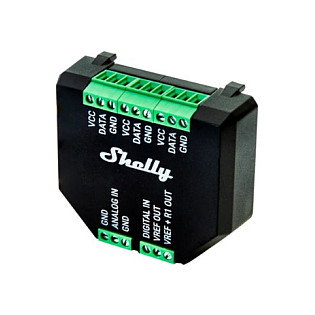 Shelly Accesorio "Plus Add-on" para Relés Plus, Sensor de Temperatura Integrado, Alámbrico, Plástico, Rango de Temperatura -20-40 °C Shelly Accesorio "Plus Add-on" para Relés Plus, Sensor de Temperatura Integrado, Alámbrico, Plástico, Rango de Temperatura -20-40 °C