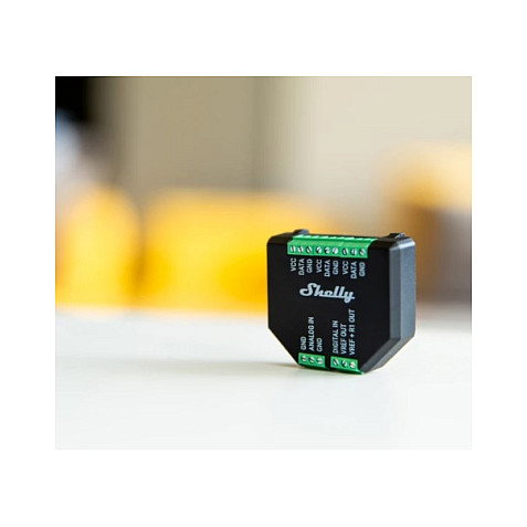 Shelly Accesorio "Plus Add-on" para Relés Plus, Sensor de Temperatura Integrado, Alámbrico, Plástico, Rango de Temperatura -20-40 °C Shelly Accesorio "Plus Add-on" para Relés Plus, Sensor de Temperatura Integrado, Alámbrico, Plástico, Rango de Temperatura -20-40 °C