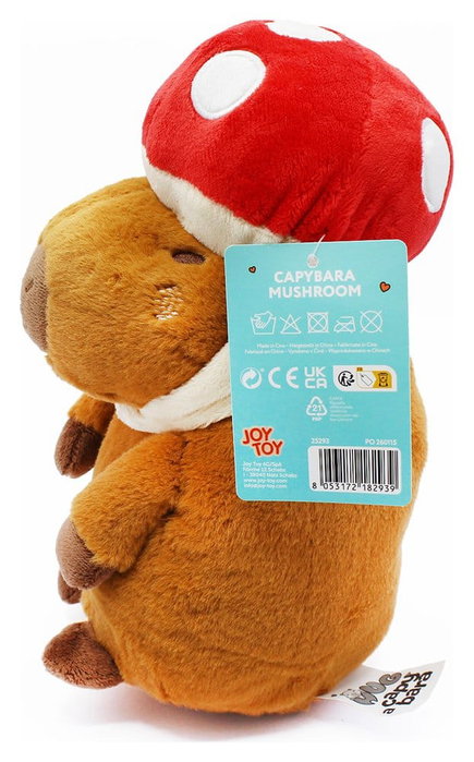 Joy Toy (IT) Capybara Peluche Mushroom 23 cm