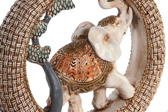 DKD Home Decor Figura de Elefante en Resina y Metal Surtida DKD Home Decor Figura de Elefante en Resina y Metal Surtida